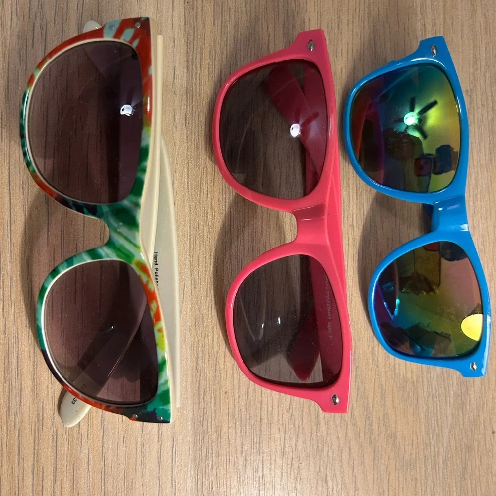 Colorful Sunglasses Trio
